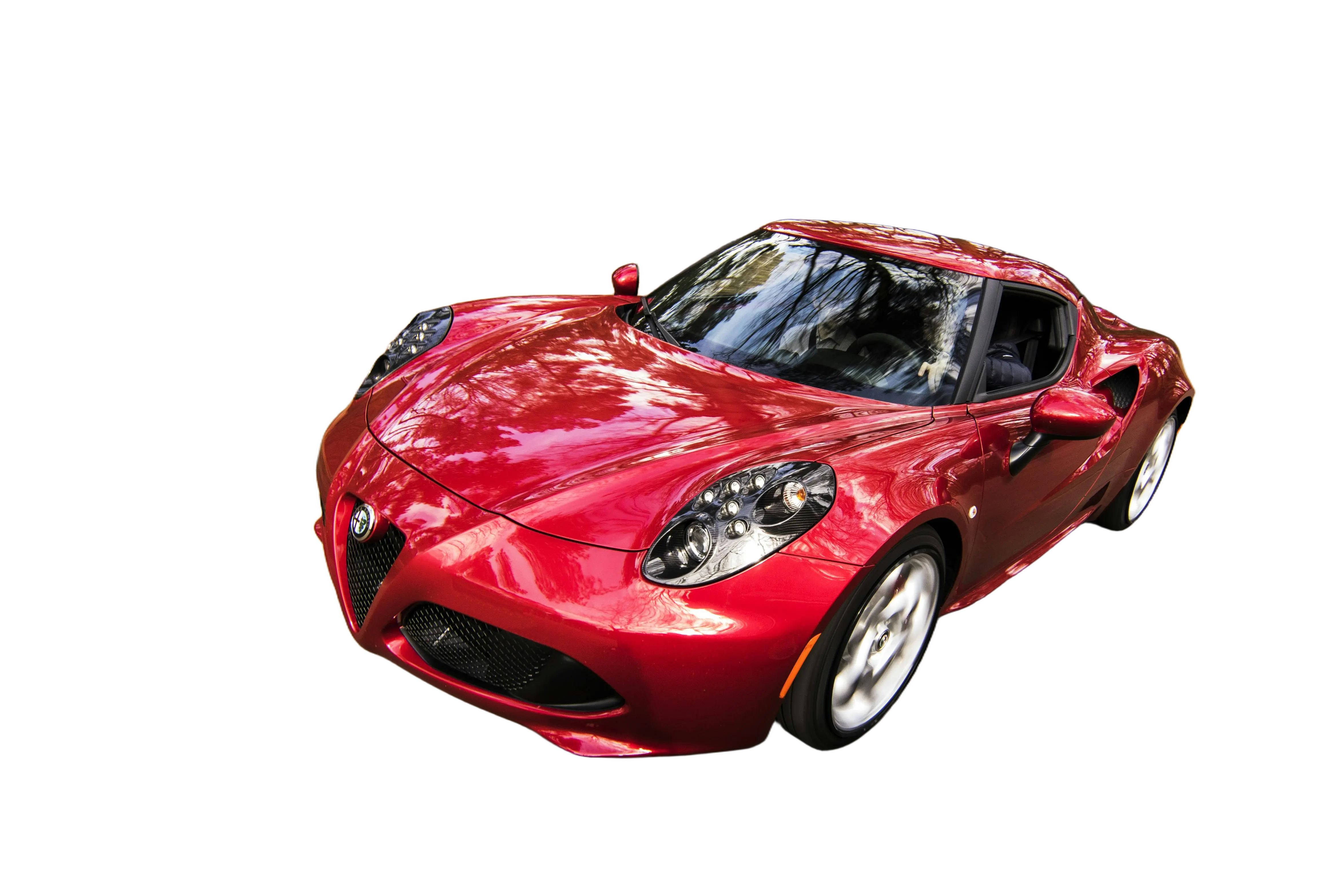 Before Car ad image before and after background removal