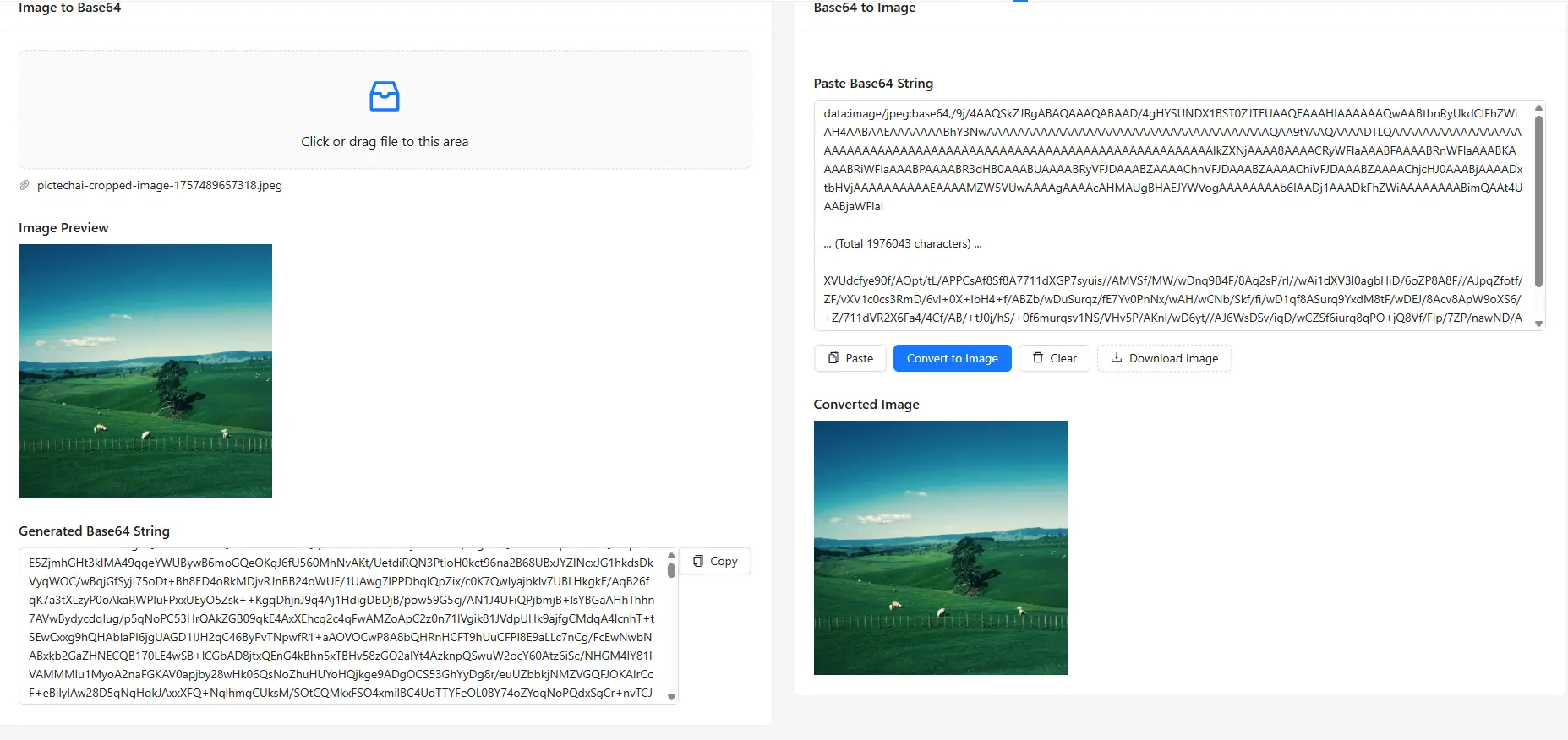 Chuyển đổi Ảnh/Base64